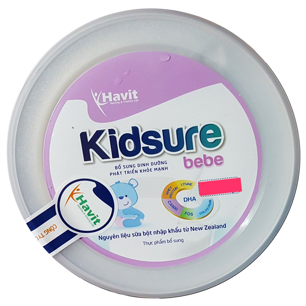 [CHÍNH HÃNG] Sữa Havit Kidsure Bebe 900g (KID SURE BEBE) | Date Mới Nhất, Giá Tốt Nhất | Babivina