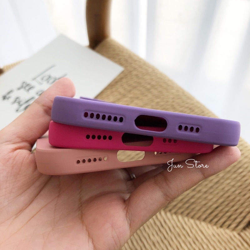 Ốp lưng silicon mịn lì bảo vệ camera