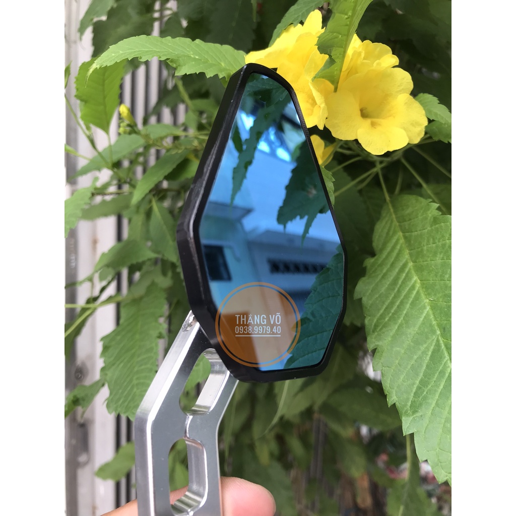 Kính CRG, Gương CRG chân 3D Nhôm CNC đủ màu kính chiếu hậu CRG tất cả xe máy