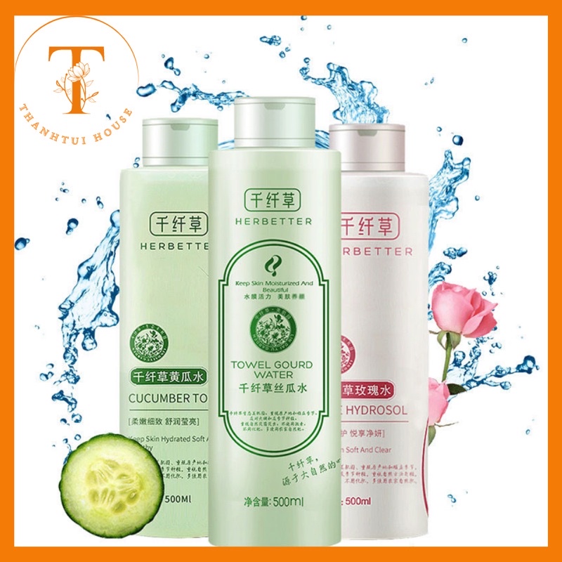 Toner nước hoa hồng Herbetter