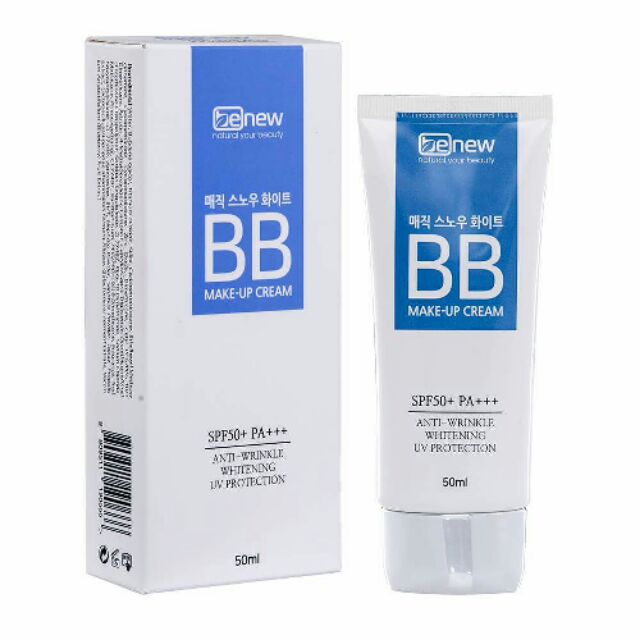 [ Kem nền trang điểm] BB Make-up Cream benew Hàn Quốc