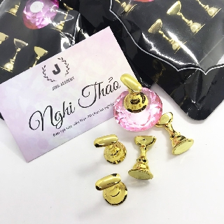 Chân đế kim cương gắn móng giả 5 đế