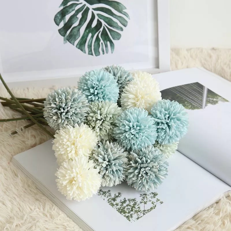 Bó hoa bồ công anh nhân tạo độc đáo dùng trang trí nội thất