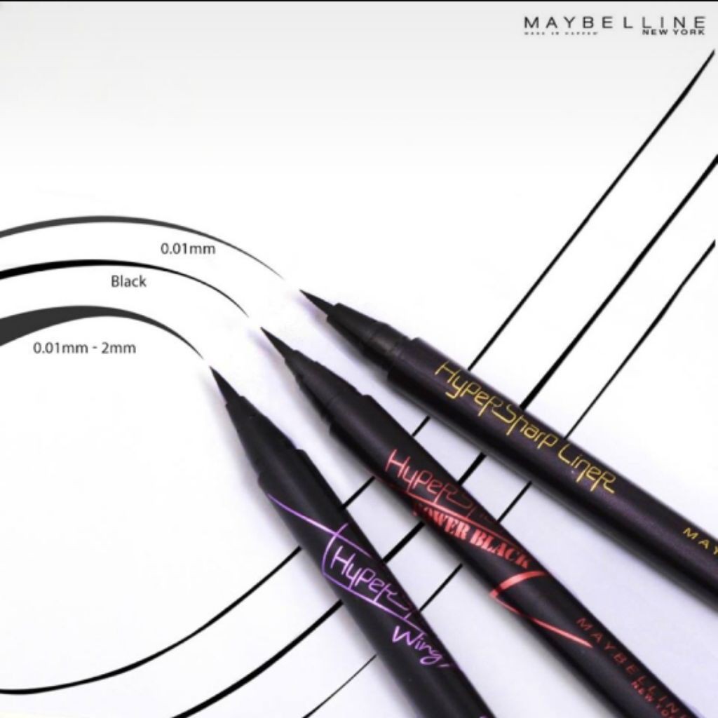 Bút Kẻ Mắt Nước Không Lem Không Trôi Maybelline New York HyperSharp Power Liner Waterproof 0.5g