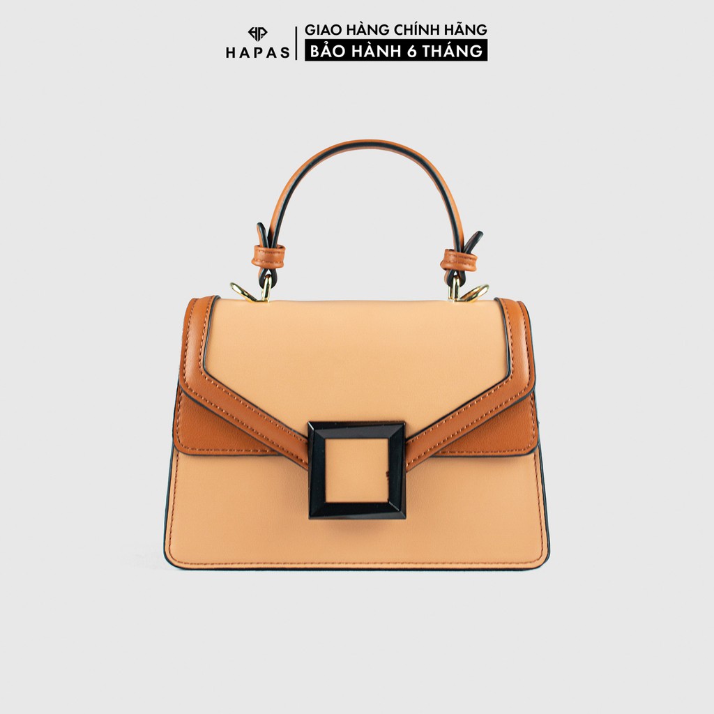 [Mã WABRWB24 giảm 30K đơn 99K] Túi Xách Nữ Hộp Khoá Vuông Size 19 HAPAS - TSN19264 | BigBuy360 - bigbuy360.vn