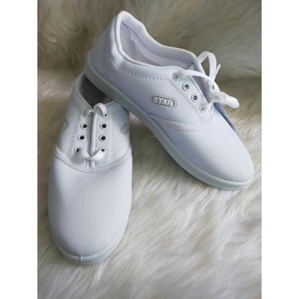 Giày Asia - Si Nữ Trắng