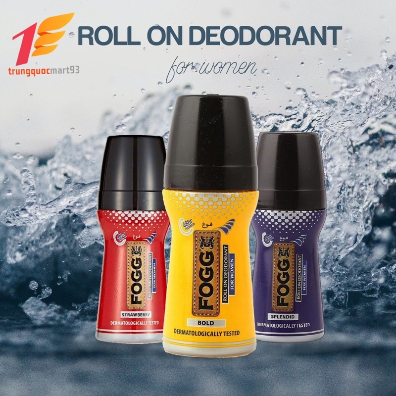 Lăn khử mùi nhãn hiệu Fogg Dubai dành cho Nam và nữ 50ml