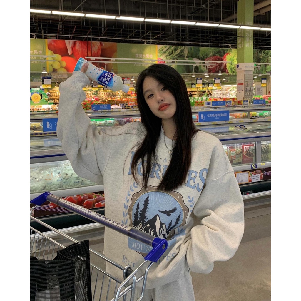 Áo hoodies, nam nữ in chữ Essentials nỉ bông dày có mũ form rộng unisex kiểu ulzzang jacket Sweater