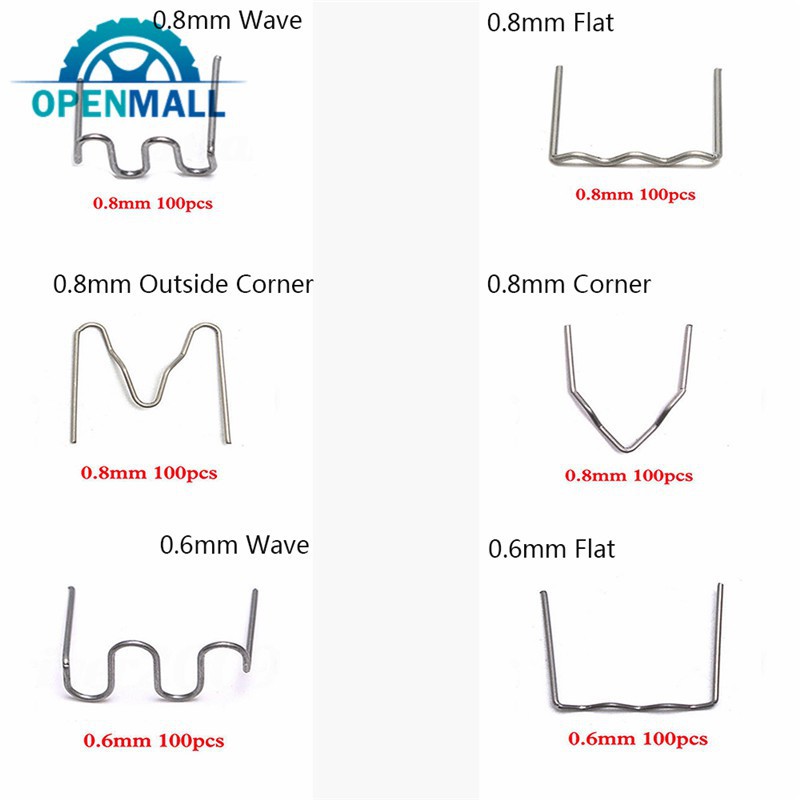 Set 100 dụng cụ bấm ghim dùng để sửa chữa ô tô đa năng tiện dụng