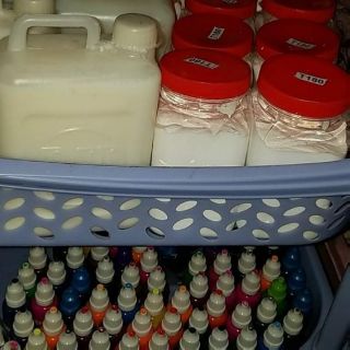 500Gr MÀU VẼ ÁO MÀU LÓT TRẮNG MỀM VẢI