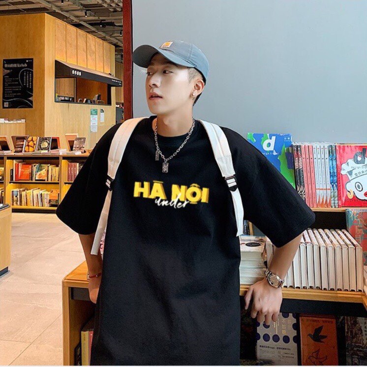 Áo thun Hà Nội  36 Phố Phường -Áo phông tay lỡ HÀ NỘI unisex phông form rộng - ZADOLA FASHION