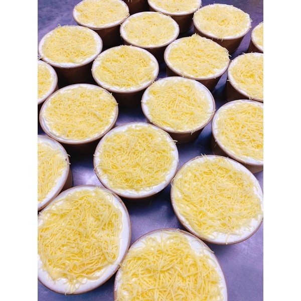 Bánh Phô Mai Tươi - Sốt Phô Mai và Phô Mai Sợi Tươi Ngon