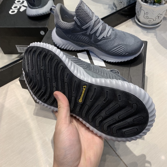 | Ảnh Thật | Giày Adidas Alpha Bouce Xám Nam