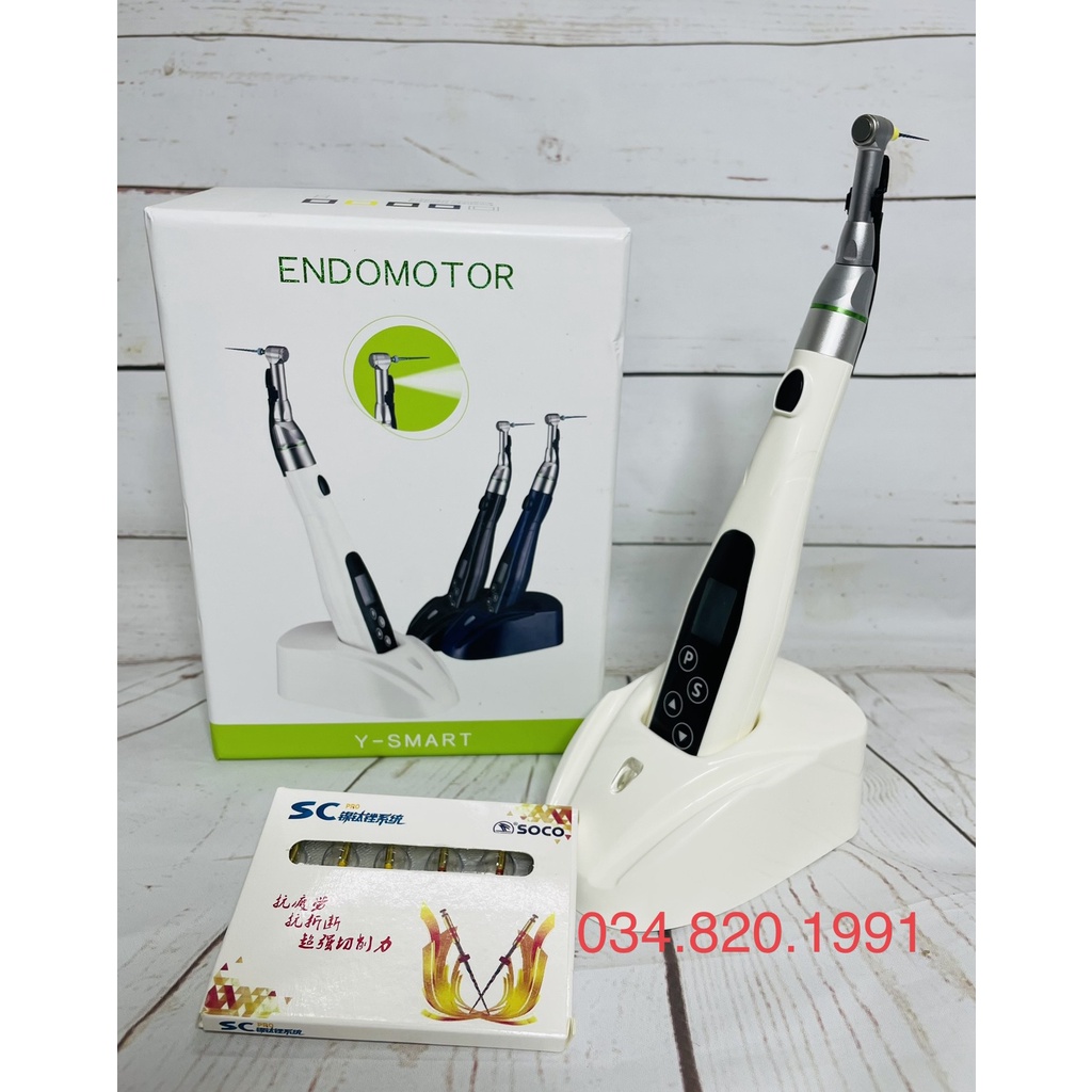 Máy Nội Nha Endo Motor Y - Smart Tặng Kèm Vỉ File