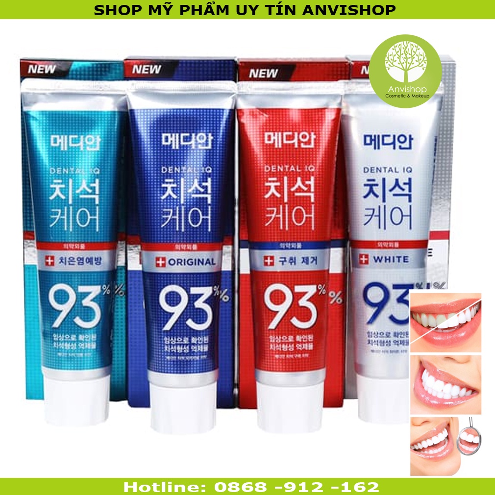 Kem đánh răng Median 93% Toothpaste Hàn Quốc 120g