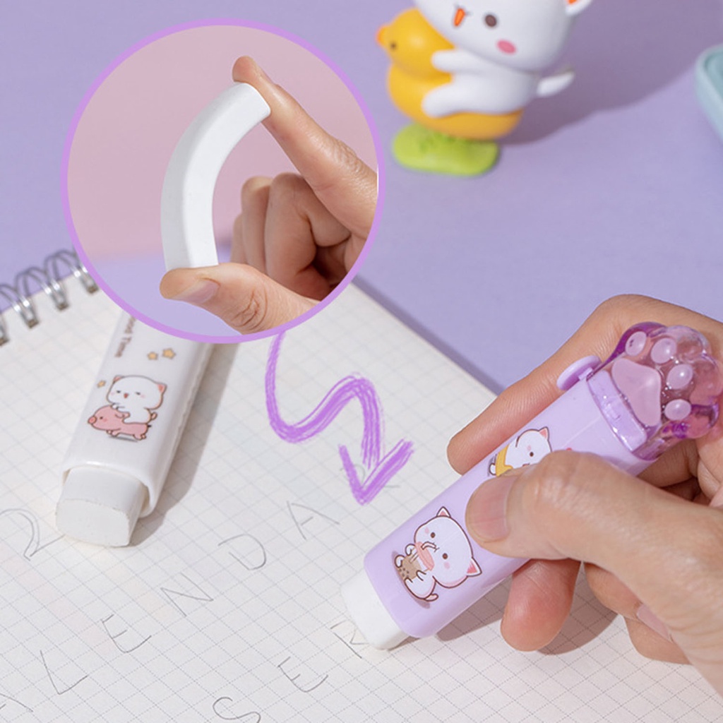 Gôm Tẩy Dạng Đẩy Dễ Thương Sáng Tạo