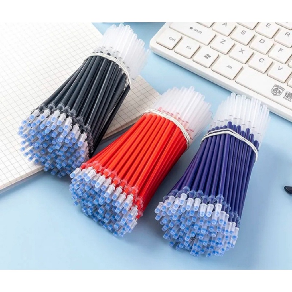 Ruột bút mực gel ngòi 0.5mm combo 10 ruột bút