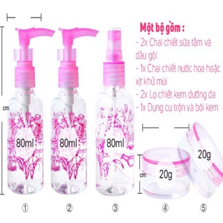Bộ chiết mỹ phẩm 