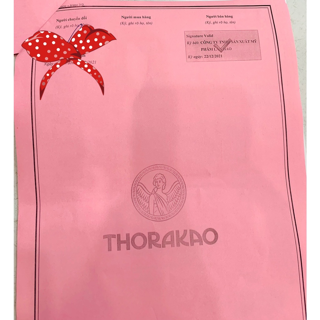 1 CHAI DẦU GỘI THORAKAO THIÊN NHIÊN 400ML