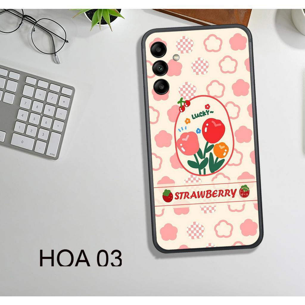 Ốp Lưng  Samsung A14 5G - A34 5G - A54 5G , In Hình HOA, Màu Sắc Bắt Mắt.