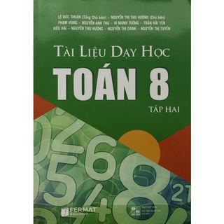 Sách - Tài liệu dạy học Toán 8 Tập 2