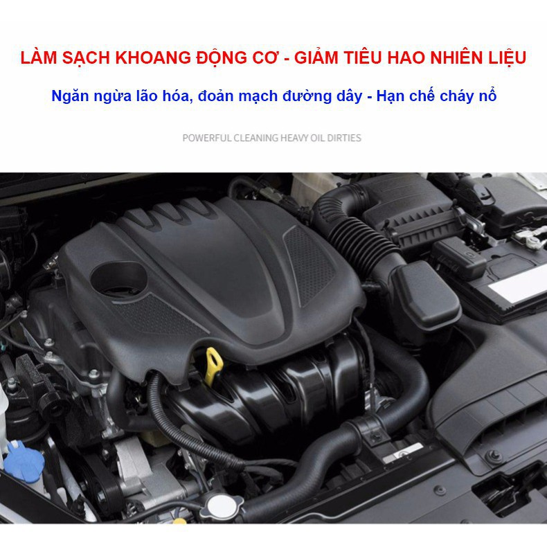 [ Loại Tốt ] Dung dịch vệ sinh,làm sạch động cơ ô tô - Chất tẩy rửa xe sinh khoang máy tô,xe má