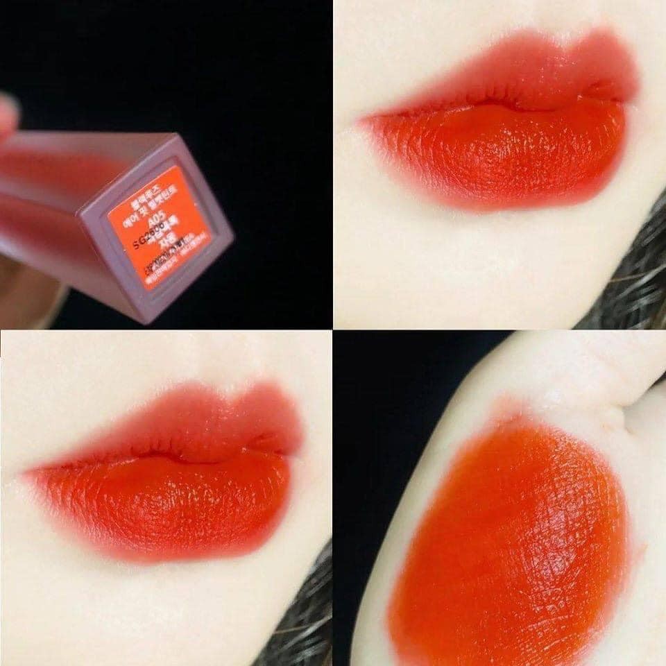 Son Kem Lì Black Rouge Màu A05 - Đỏ cam ấm