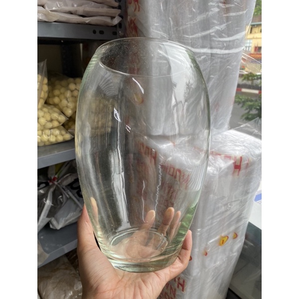 Bình thuỷ tinh miệng khum chuyên dùng trồng cây thủy sinh, terrarium, thủy canh, bình nuôi cá để bàn