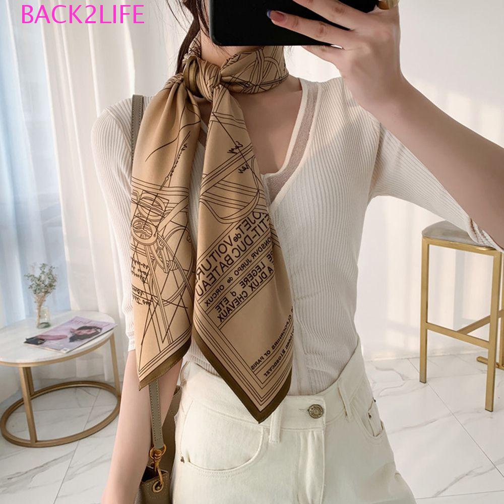 Set 2 Dây Cột Tóc Ruy Băng Màu Trơn Đa Năng Cho Nữ