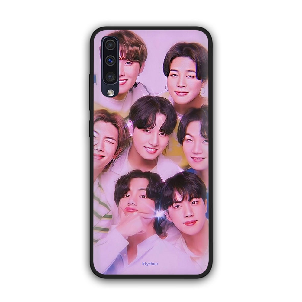 Ốp Điện Thoại Silicon Mềm Hình Nhóm Nhạc bts cc29 Cho samsung a82 a03s a22 a32 5g