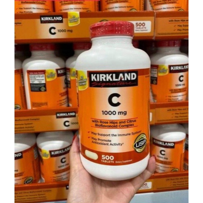 Viên uống Vitamin C Kirkland 1000mg Mỹ date 2025