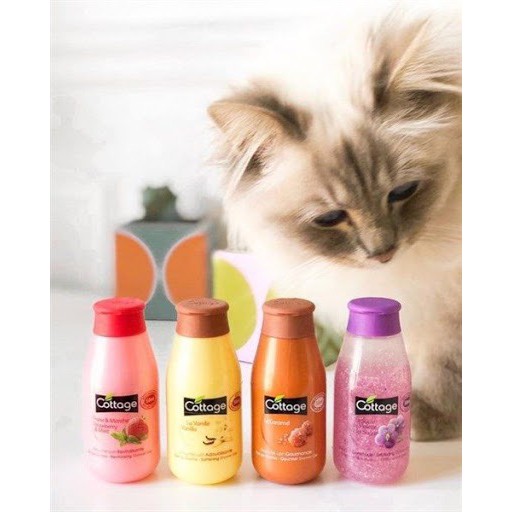 Set 4 sữa tắm mini Cottage Pháp