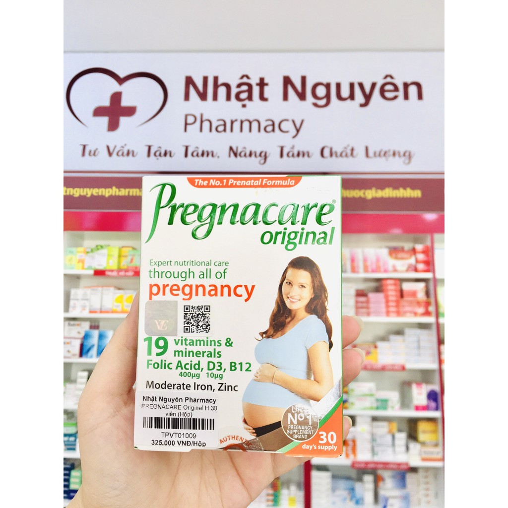 PREGNACARE ORIGINAL - Bổ sung Vitamin và khoáng chất cho phụ nữ mang thai và cho con bú