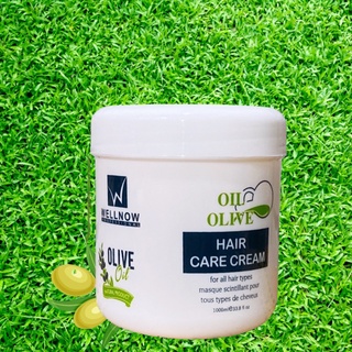 Kem ủ tóc Wellnow mềm mượt hương olive 1000ml