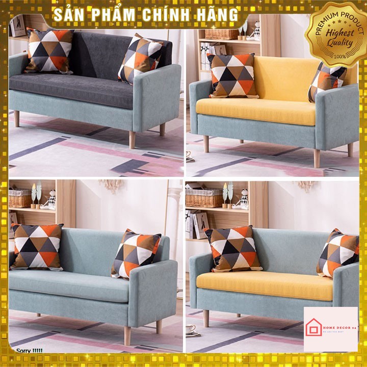 Ghế sofa Đơn, ghế sofa cotton - cao cấp phòng khách, size 150cm (Cao Su) M021-5C