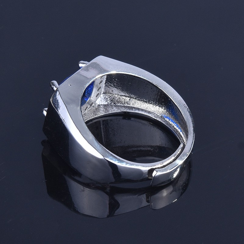 Nhẫn Bạc 925 Đính Đá Sapphire