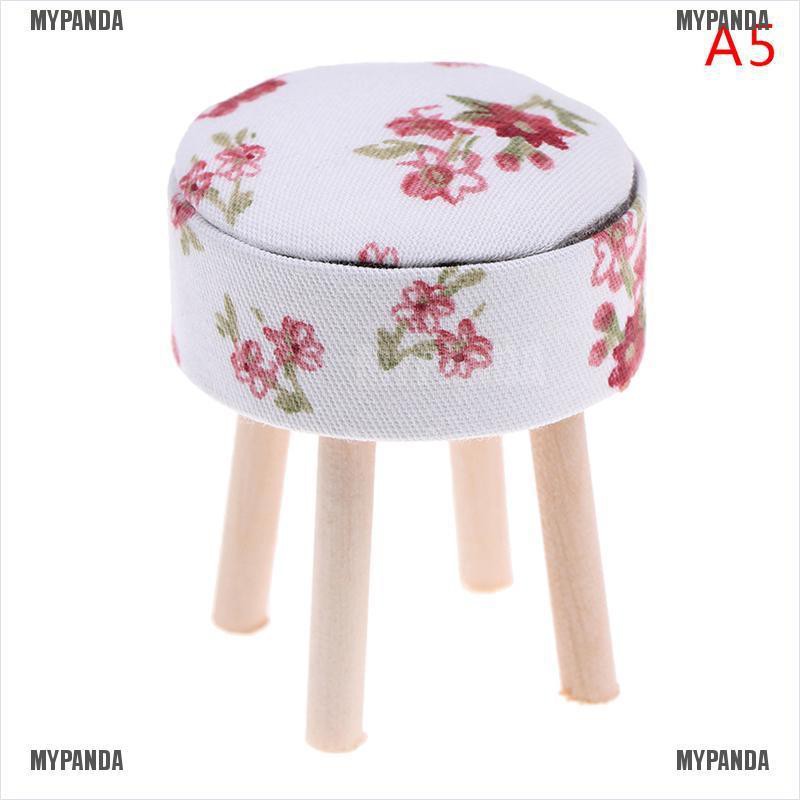 Ghế Gỗ Đồ Chơi Búp Bê Tỉ Lệ 1/12