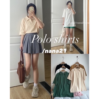 Áo pull polo trơn Nana21 Nanastore21