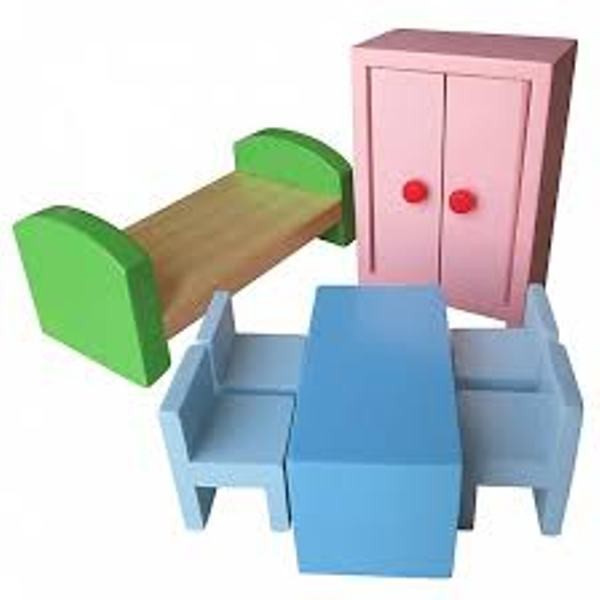 Đồ chơi giáo dục Việt For Kids - Bộ bàn ghế, giường tủ nhỏ - VT3P-0153