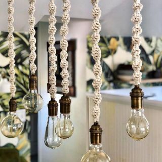 Dây trang trí macramé ❤️FREESHIP❤️ dây điện trang trí