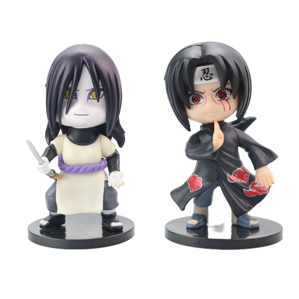 Mô hình để bàn 6 nhân vật Naruto phong cách ChiBi cao 11cm - NTR03B
