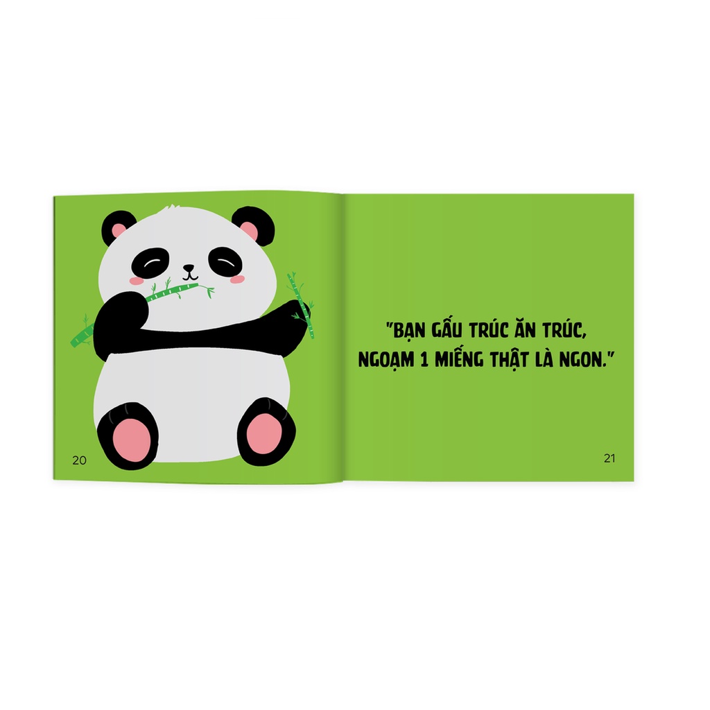 Sách Ehon Động Vật - Bạn Ăn Gì Vậy? (Từ 0 - 3 Tuổi)