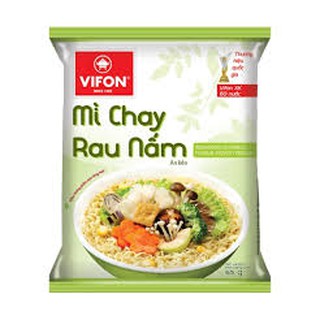 Thùng 30 Gói Mì Chay Rau Nấm VIFON 65g/Gói