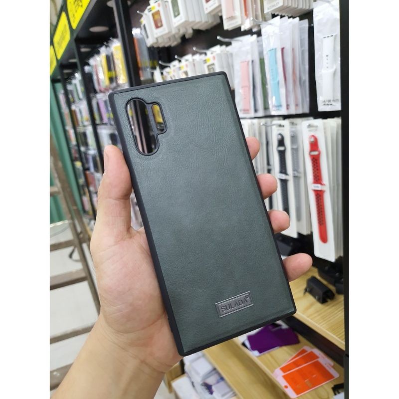 Ốp lưng Sulada da cho Galaxy Note 10 Plus/ Note 10 chính hãng