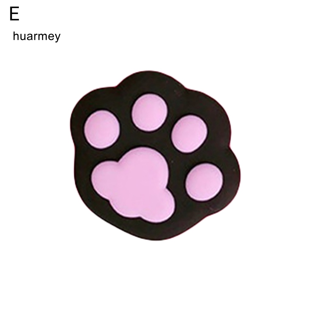 Giá Đỡ Điện Thoại Dạng Nhẫn Đeo Ngón Tay Hình Bàn Chân Mèo/Cá Voi Linh Hoạt Để Bàn