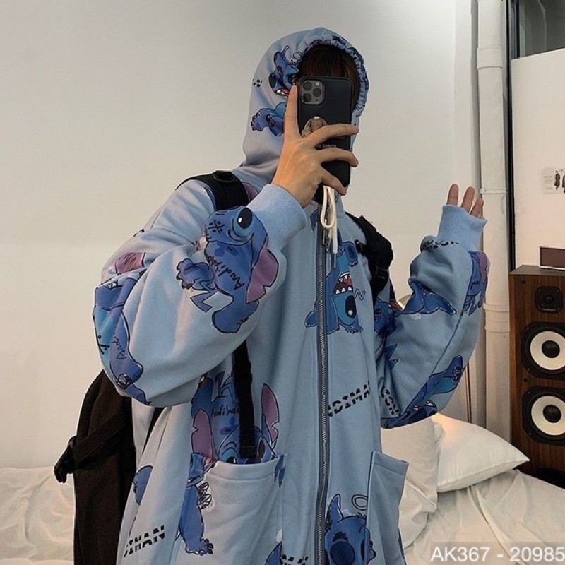 Áo Khoác Nỉ Bông Stick 3D Hàng QC Cao Cấp Áo Khoác Jackets Nam Nữ Nỉ 3D STICK - AK367 | BigBuy360 - bigbuy360.vn