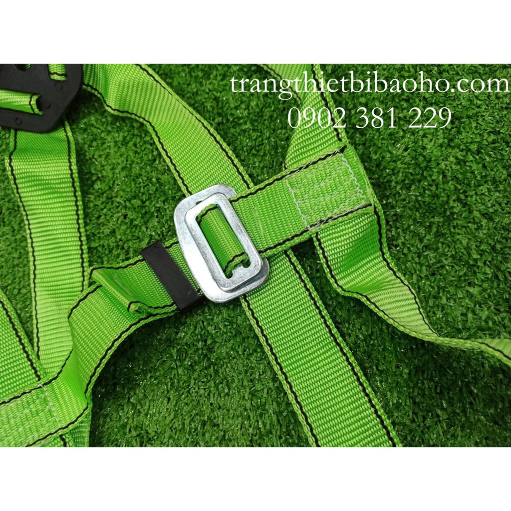 Dây an toàn kiểu bán thân PP 1 móc nhôm dây thừng, dây bẹ