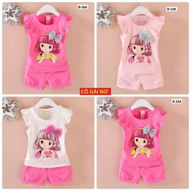 Com bo 12 bộ đồ dành cho bé gái