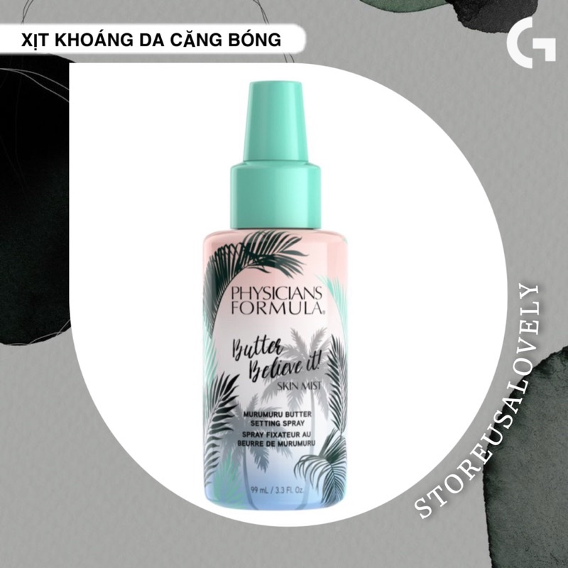 [ SKIN MIST ] Xịt khoáng lớp da căng bóng - khoá nền