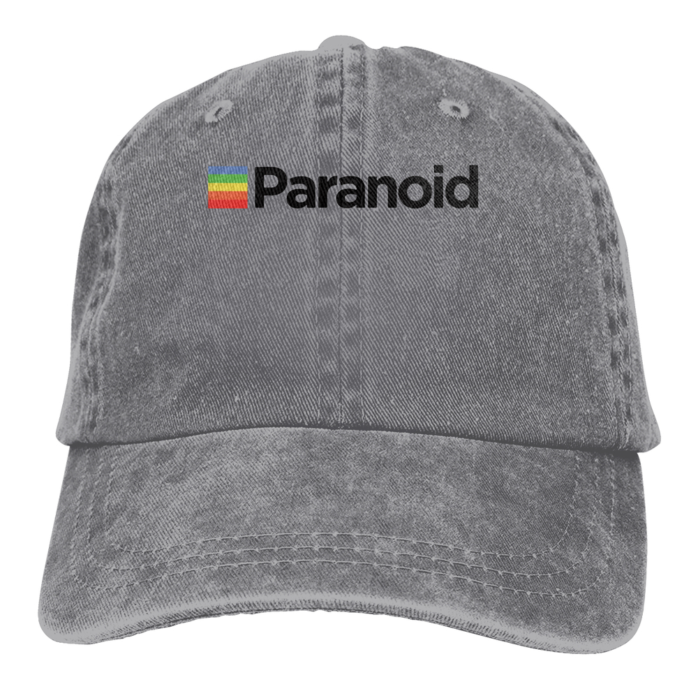 PARANOID Mũ Lưỡi Trai Chất Liệu 100% Cotton Phong Cách Cổ Điển